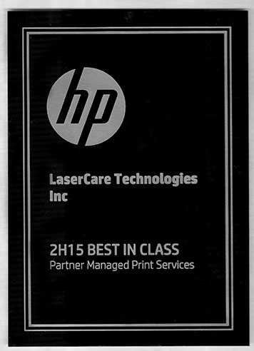 2015 Best In Class Award